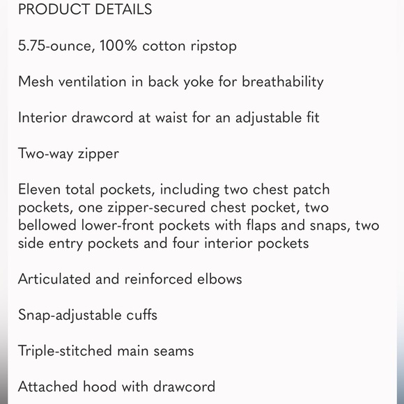 CARHARTT El Paso Utility Jacket Tan - Picture 16 of 16